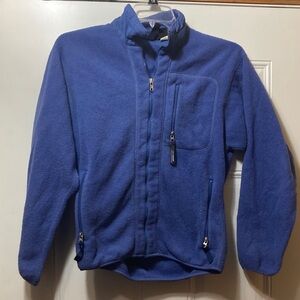 Vintage Patagonia Men’s Blue Fleece Jacket S